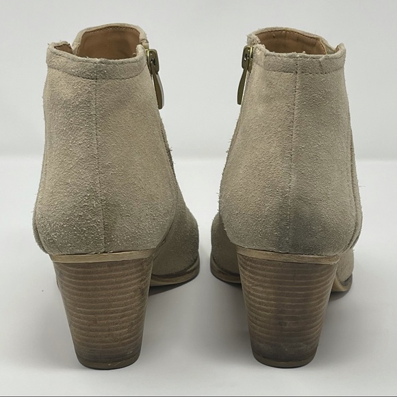 Franco Sarto Ankle Suede Boot  Suede Leather Tan size 9 - Picture 4 of 15